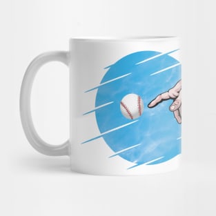 Baseball is devine game ! Mug